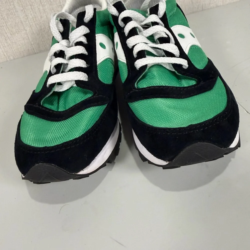 MENS SAUCONY Shoes‎ Size 5.5 Black And Green